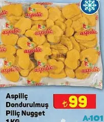 ASPİLİÇ DONDURULMUŞ PİLİÇ NUGGET 1 KG